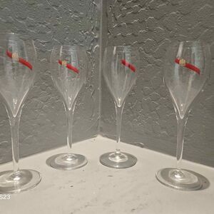 G H Mumm Champagne Flûtes Set of 4